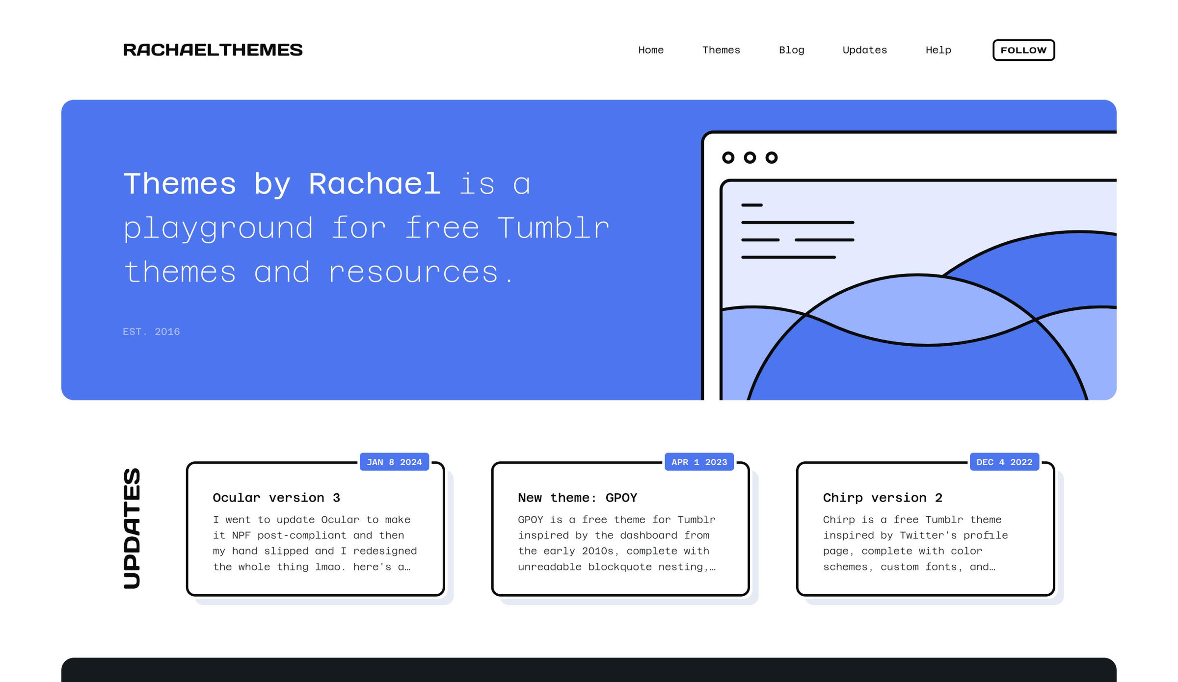 Themes by Rachael